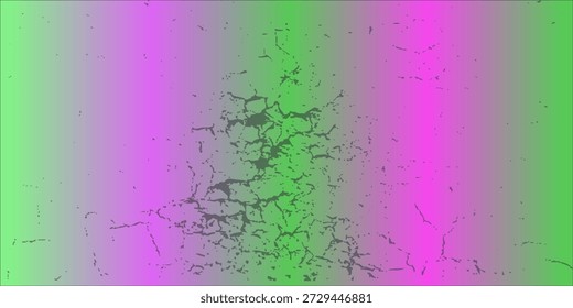 Fondo Abstractas con un suave gradiente de colores en tonos verdes y rosados con superposición de textura agrietada y angustiada. Ideal para diseño moderno, proyectos creativos, carteles, arte digital, Fondos de pantalla y conceptos visuales artísticos.