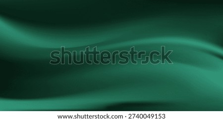 An abstract background featuring a soft, dark green texture. The pattern resembles folds of fabric or gentle waves in dim lighting, 