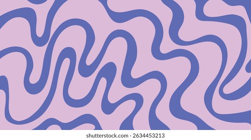 abstract background featuring vibrant and colorful wave patterns reminiscent of retro 60s and 70s designs