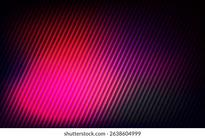 Abstract background featuring vibrant diagonal glowing lines in a striking red pink and purple gradient.