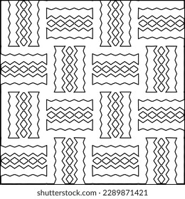 Abstract background with figures from lines.