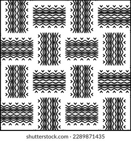 Abstract background with figures from lines.