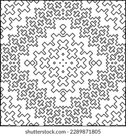 Abstract background with figures from lines.