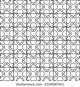 Resumen de antecedentes con cifras de líneas. patrón blanco y negro para página web, texturas, tarjeta, afiche, tela, textil. Diseño repetitivo gráfico monocromo.