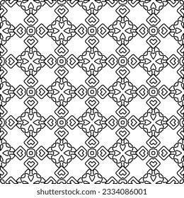 Resumen de antecedentes con cifras de líneas. patrón blanco y negro para página web, texturas, tarjeta, afiche, tela, textil. Diseño repetitivo gráfico monocromo.