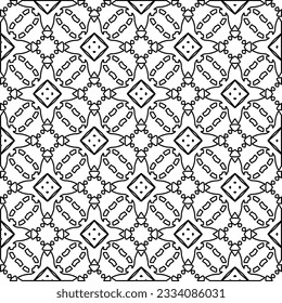 Resumen de antecedentes con cifras de líneas. patrón blanco y negro para página web, texturas, tarjeta, afiche, tela, textil. Diseño repetitivo gráfico monocromo.