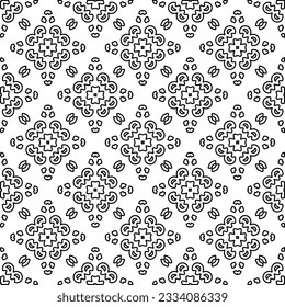 Resumen de antecedentes con cifras de líneas. patrón blanco y negro para página web, texturas, tarjeta, afiche, tela, textil. Diseño repetitivo gráfico monocromo.