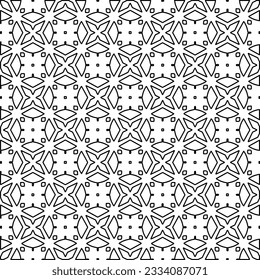 Resumen de antecedentes con cifras de líneas. patrón blanco y negro para página web, texturas, tarjeta, afiche, tela, textil. Diseño repetitivo gráfico monocromo.
