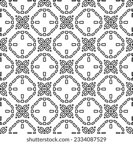 Resumen de antecedentes con cifras de líneas. patrón blanco y negro para página web, texturas, tarjeta, afiche, tela, textil. Diseño repetitivo gráfico monocromo.