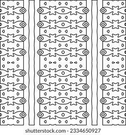Resumen de antecedentes con cifras de líneas. patrón blanco y negro para página web, texturas, tarjeta, afiche, tela, textil. Diseño repetitivo gráfico monocromo.