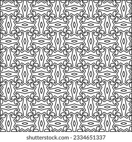 Resumen de antecedentes con cifras de líneas. patrón blanco y negro para página web, texturas, tarjeta, afiche, tela, textil. Diseño repetitivo gráfico monocromo.