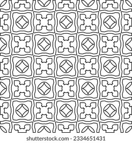 Resumen de antecedentes con cifras de líneas. patrón blanco y negro para página web, texturas, tarjeta, afiche, tela, textil. Diseño repetitivo gráfico monocromo.