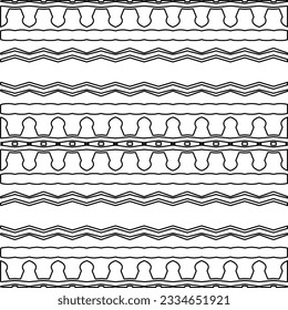 Resumen de antecedentes con cifras de líneas. patrón blanco y negro para página web, texturas, tarjeta, afiche, tela, textil. Diseño repetitivo gráfico monocromo.