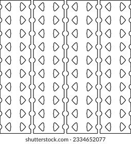 Abstract background with figures from lines. black and white pattern for web page, textures, card, poster, fabric, textile. Monochrome graphic repeating design.
