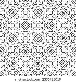 Resumen de antecedentes con cifras de líneas. patrón blanco y negro para página web, texturas, tarjeta, afiche, tela, textil. Diseño repetitivo gráfico monocromo.