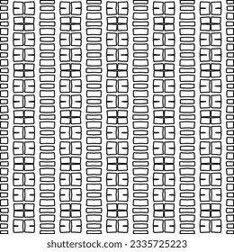 Resumen de antecedentes con cifras de líneas. patrón blanco y negro para página web, texturas, tarjeta, afiche, tela, textil. Diseño repetitivo gráfico monocromo.