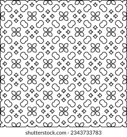 Resumen de antecedentes con cifras de líneas. patrón blanco y negro para página web, texturas, tarjeta, afiche, tela, textil. Diseño repetitivo gráfico monocromo.