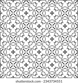 Resumen de antecedentes con cifras de líneas. patrón blanco y negro para página web, texturas, tarjeta, afiche, tela, textil. Diseño repetitivo gráfico monocromo.