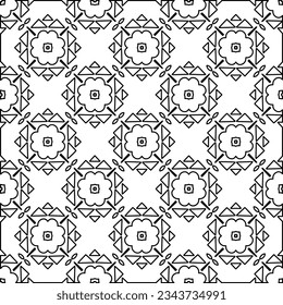 Resumen de antecedentes con cifras de líneas. patrón blanco y negro para página web, texturas, tarjeta, afiche, tela, textil. Diseño repetitivo gráfico monocromo.