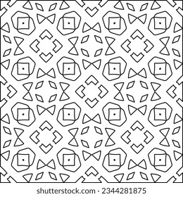 Resumen de antecedentes con cifras de líneas. patrón blanco y negro para página web, texturas, tarjeta, afiche, tela, textil. Diseño repetitivo gráfico monocromo.