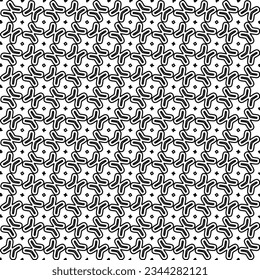 Resumen de antecedentes con cifras de líneas. patrón blanco y negro para página web, texturas, tarjeta, afiche, tela, textil. Diseño repetitivo gráfico monocromo.