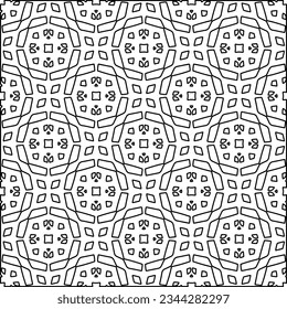 Resumen de antecedentes con cifras de líneas. patrón blanco y negro para página web, texturas, tarjeta, afiche, tela, textil. Diseño repetitivo gráfico monocromo.