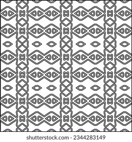 Resumen de antecedentes con cifras de líneas. patrón blanco y negro para página web, texturas, tarjeta, afiche, tela, textil. Diseño repetitivo gráfico monocromo.