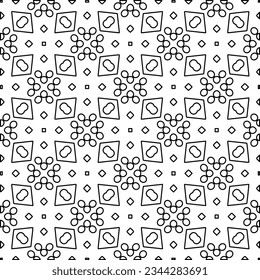 Resumen de antecedentes con cifras de líneas. patrón blanco y negro para página web, texturas, tarjeta, afiche, tela, textil. Diseño repetitivo gráfico monocromo.