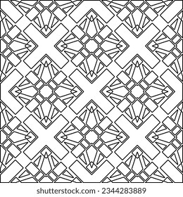 Resumen de antecedentes con cifras de líneas. patrón blanco y negro para página web, texturas, tarjeta, afiche, tela, textil. Diseño repetitivo gráfico monocromo.