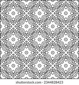 Resumen de antecedentes con cifras de líneas. patrón blanco y negro para página web, texturas, tarjeta, afiche, tela, textil. Diseño repetitivo gráfico monocromo.