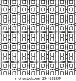 Resumen de antecedentes con cifras de líneas. patrón blanco y negro para página web, texturas, tarjeta, afiche, tela, textil. Diseño repetitivo gráfico monocromo.