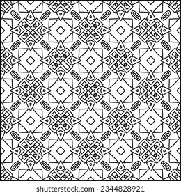 Resumen de antecedentes con cifras de líneas. patrón blanco y negro para página web, texturas, tarjeta, afiche, tela, textil. Diseño repetitivo gráfico monocromo.
