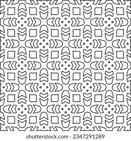Resumen de antecedentes con cifras de líneas. patrón blanco y negro para página web, texturas, tarjeta, afiche, tela, textil. Diseño repetitivo gráfico monocromo.