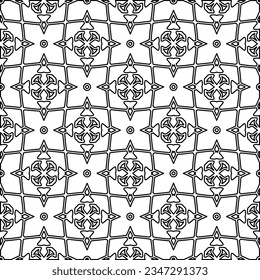 Resumen de antecedentes con cifras de líneas. patrón blanco y negro para página web, texturas, tarjeta, afiche, tela, textil. Diseño repetitivo gráfico monocromo.
