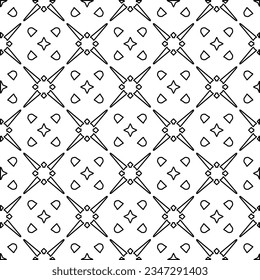 Resumen de antecedentes con cifras de líneas. patrón blanco y negro para página web, texturas, tarjeta, afiche, tela, textil. Diseño repetitivo gráfico monocromo.