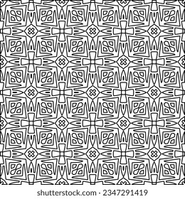 Resumen de antecedentes con cifras de líneas. patrón blanco y negro para página web, texturas, tarjeta, afiche, tela, textil. Diseño repetitivo gráfico monocromo.