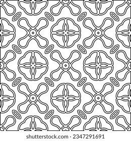 Resumen de antecedentes con cifras de líneas. patrón blanco y negro para página web, texturas, tarjeta, afiche, tela, textil. Diseño repetitivo gráfico monocromo.