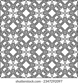 Resumen de antecedentes con cifras de líneas. patrón blanco y negro para página web, texturas, tarjeta, afiche, tela, textil. Diseño repetitivo gráfico monocromo.