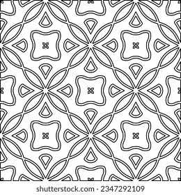 Resumen de antecedentes con cifras de líneas. patrón blanco y negro para página web, texturas, tarjeta, afiche, tela, textil. Diseño repetitivo gráfico monocromo.