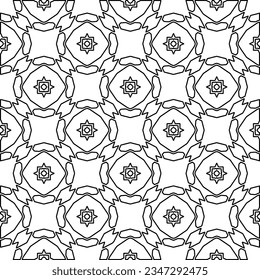 Resumen de antecedentes con cifras de líneas. patrón blanco y negro para página web, texturas, tarjeta, afiche, tela, textil. Diseño repetitivo gráfico monocromo.