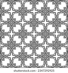 Resumen de antecedentes con cifras de líneas. patrón blanco y negro para página web, texturas, tarjeta, afiche, tela, textil. Diseño repetitivo gráfico monocromo.