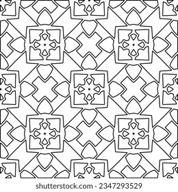 Resumen de antecedentes con cifras de líneas. patrón blanco y negro para página web, texturas, tarjeta, afiche, tela, textil. Diseño repetitivo gráfico monocromo.