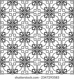 Resumen de antecedentes con cifras de líneas. patrón blanco y negro para página web, texturas, tarjeta, afiche, tela, textil. Diseño repetitivo gráfico monocromo.