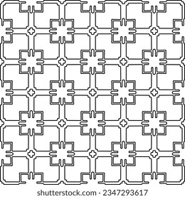 Resumen de antecedentes con cifras de líneas. patrón blanco y negro para página web, texturas, tarjeta, afiche, tela, textil. Diseño repetitivo gráfico monocromo.