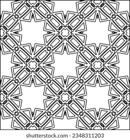 Resumen de antecedentes con cifras de líneas. patrón blanco y negro para página web, texturas, tarjeta, afiche, tela, textil. Diseño repetitivo gráfico monocromo.
