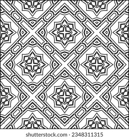 Resumen de antecedentes con cifras de líneas. patrón blanco y negro para página web, texturas, tarjeta, afiche, tela, textil. Diseño repetitivo gráfico monocromo.