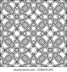 Resumen de antecedentes con cifras de líneas. patrón blanco y negro para página web, texturas, tarjeta, afiche, tela, textil. Diseño repetitivo gráfico monocromo.
