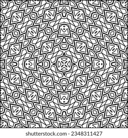 Resumen de antecedentes con cifras de líneas. patrón blanco y negro para página web, texturas, tarjeta, afiche, tela, textil. Diseño repetitivo gráfico monocromo.