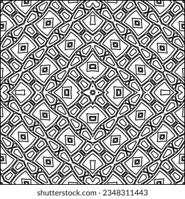 Resumen de antecedentes con cifras de líneas. patrón blanco y negro para página web, texturas, tarjeta, afiche, tela, textil. Diseño repetitivo gráfico monocromo.