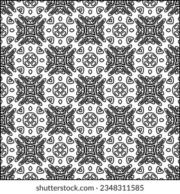 Resumen de antecedentes con cifras de líneas. patrón blanco y negro para página web, texturas, tarjeta, afiche, tela, textil. Diseño repetitivo gráfico monocromo.
